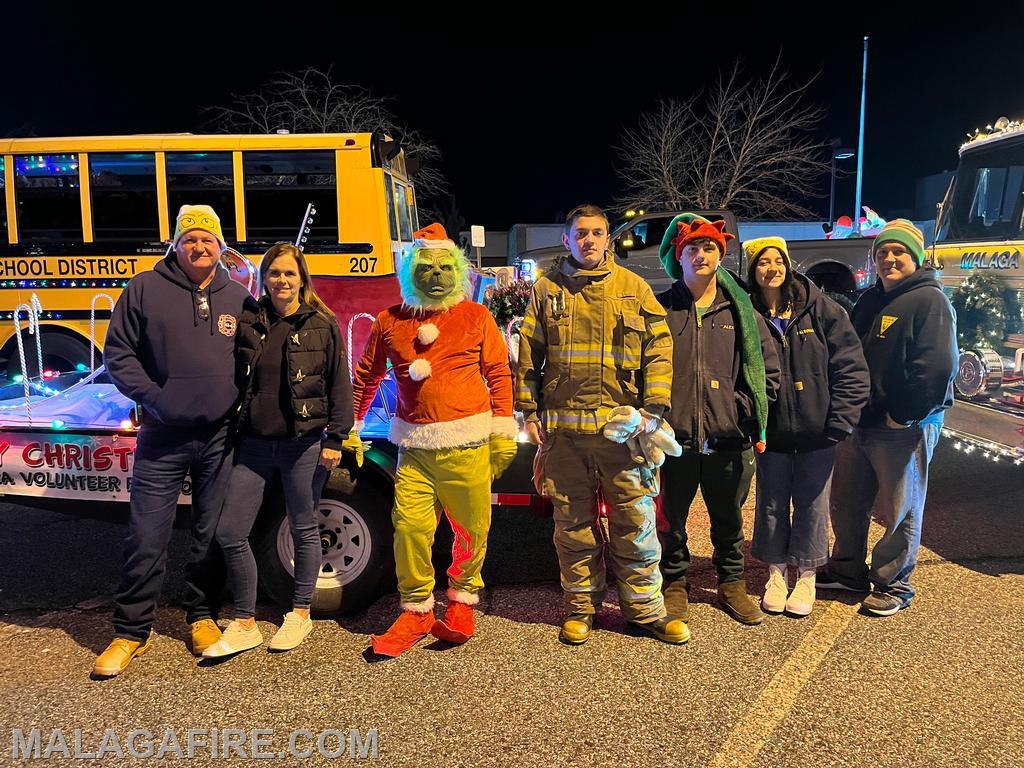 The Crew, Clayton Fire Co Christmas Parade, Clayton, NJ 2023